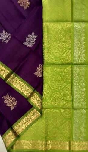SOFT SILK SAREE WITH BLOUSE